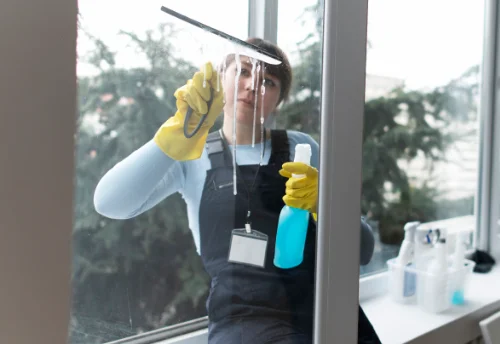Nettoyage de vitres intérieures et extérieures à Montévrain